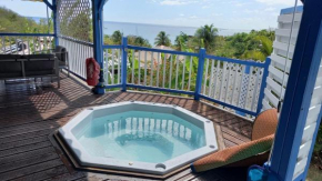 Le Frégate ,belle vue mer , 150M de la plage, SPA privé